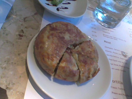 Spanish tortilla at Barrafina