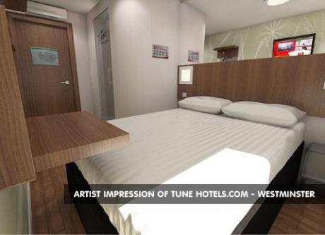 Tune Hotels London Room