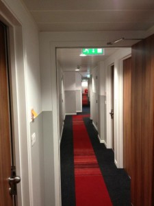 Second floor corridor