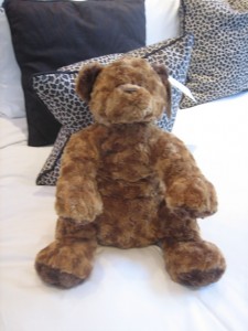 The adorable Huggie Bear is a favorite among both children and adults as we found out from the hotel's facebook page!