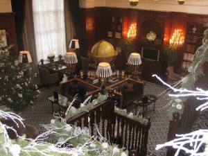 The hotel's Executive Lounge is a popular hangout space for guests with flawless free WiFi access