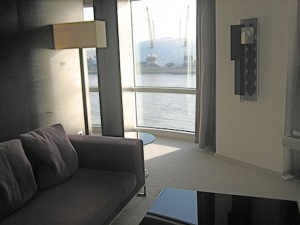Some of the rooms have a view to the O2 as well - maybe with binoculars you can spot a celeb!
