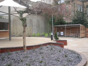 The hotels lovely terrace will surely be a great hit in the community, which is encouraged by the hotel to take advantage of its garden space.