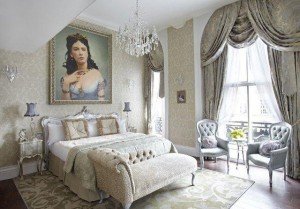 The bedroom fit for a French princess!
