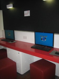 There is also a computer terminal in all Tune Hotels that is available for guests for a modest charge -very uncharacteristic to a budget hotel.